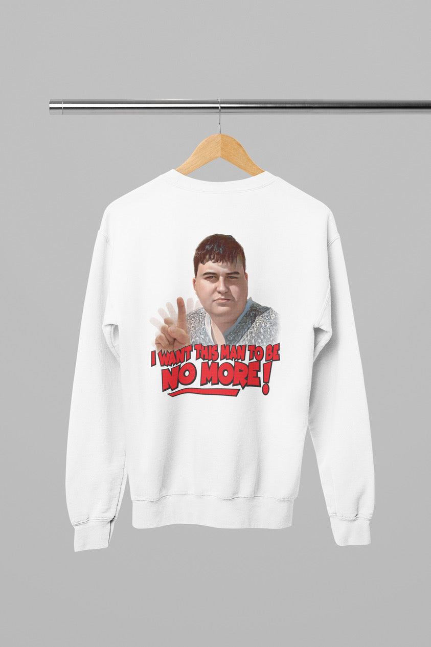 (I want this man to to no more) sweater