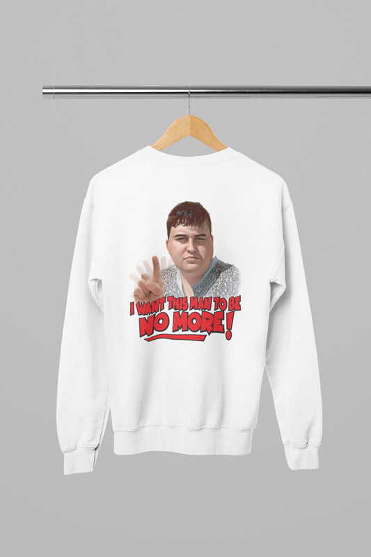 (I want this man to to no more) sweater